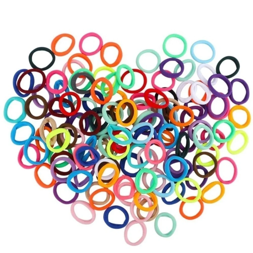 3 Packs Baby Hair Ties,‎ Elastic Hair Bands Soft Scrunchies for Toddlers Infants